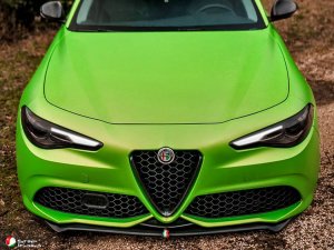 Alfa Romeo Giulia Front Spoiler - Carbon Fiber - Italia Style - Stile Italia - Sport/ Ti/ Veloce - V3 Alfa Romeo Giulia Front Spoiler - Carbon Fiber - Italia Style - Stile Italia - Sport/ Ti/ Veloce - V3